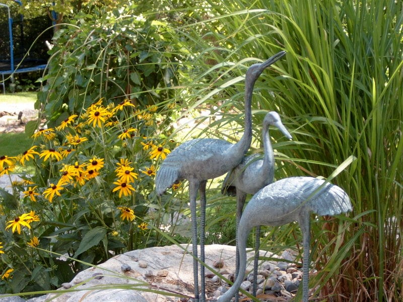 lush landscaping