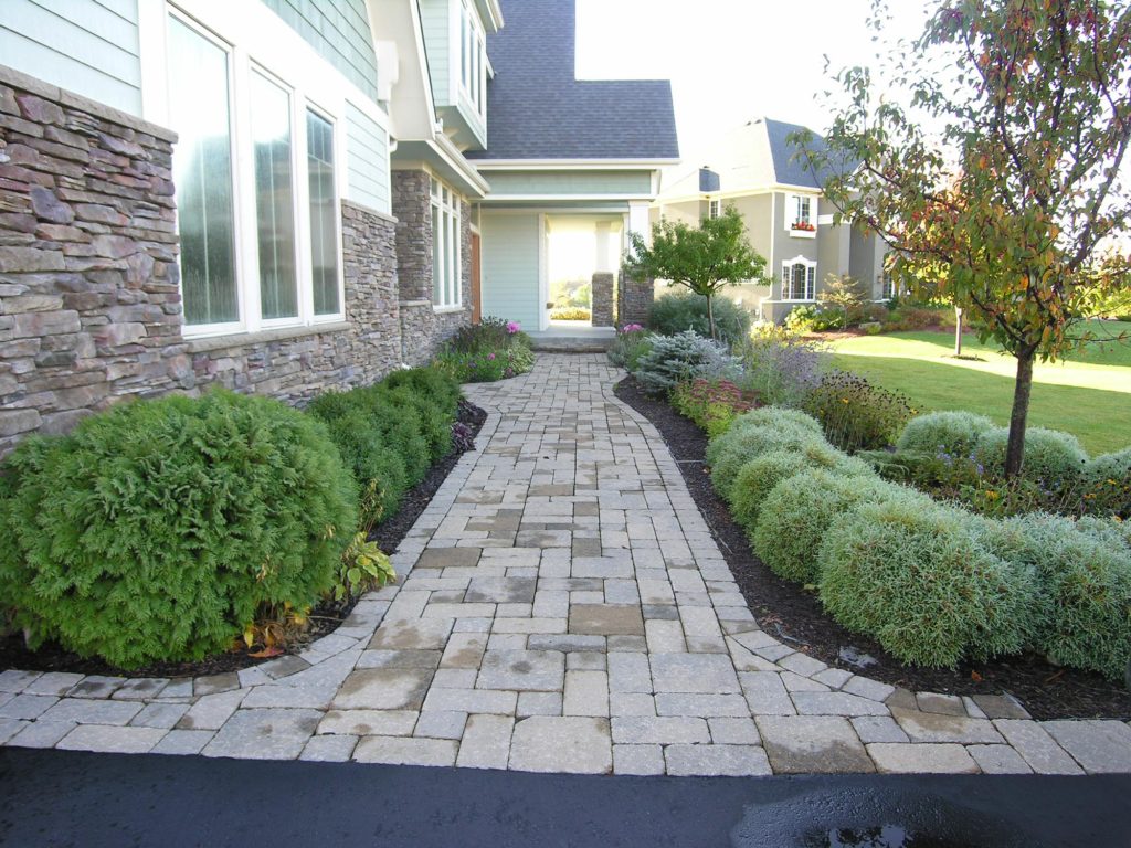 permeable walkway