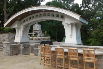 outdoor kitchens