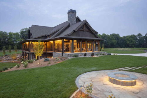 outdoor fire features